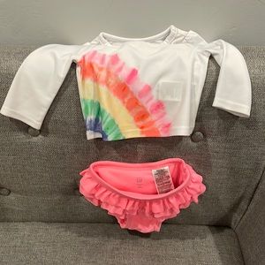 Gap NWT two piece baby swimsuit
